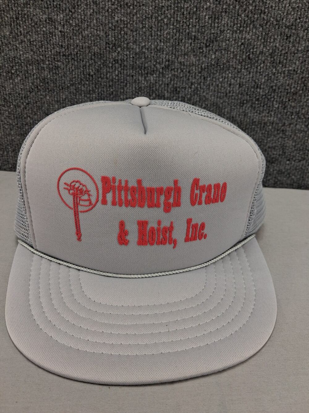 Pittsburgh Crane & Hoist Vintage Snapback Mesh Trucker Hat
